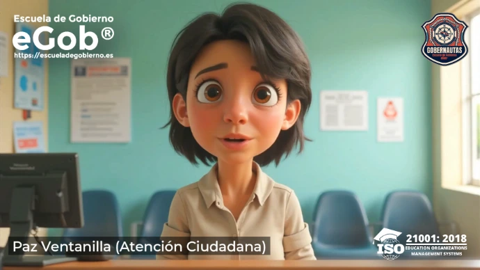 Paz Ventanilla, de Atención Ciudadana, en la aventura de Administración Pública