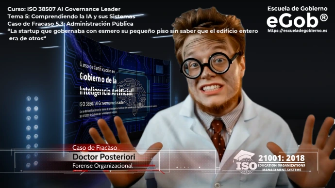 El Doctor Posteriori en uno de sus casos de fracaso