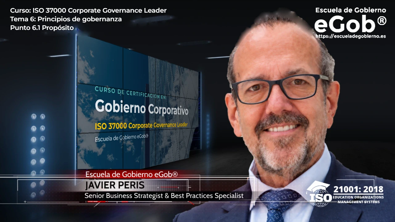 Javier Peris, Profesor y Director Académico, en un vídeo del curso