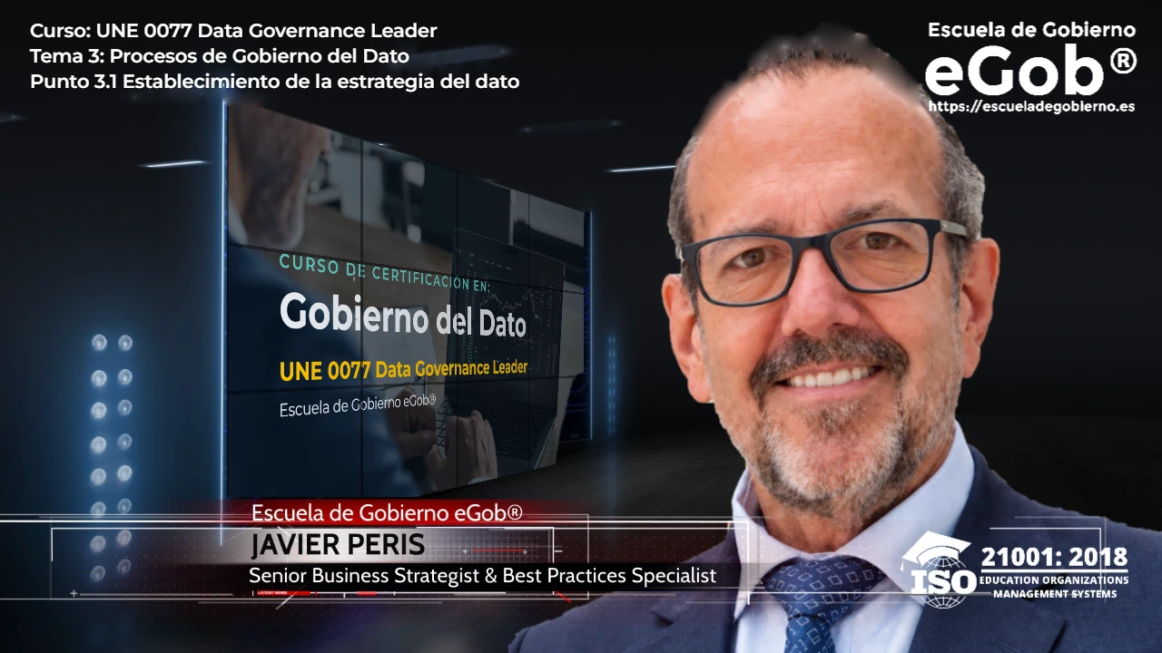 Javier Peris, Profesor y Director Académico, en un vídeo del curso