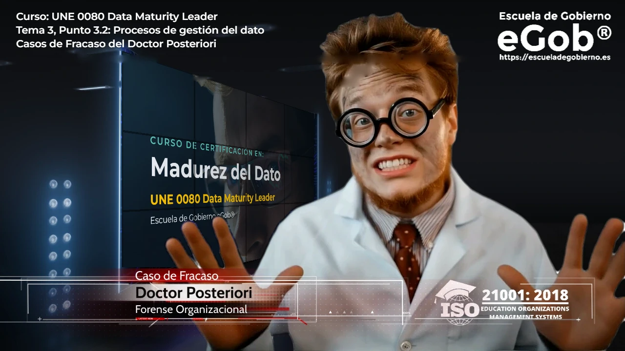 El Doctor Posteriori en uno de sus casos de fracaso