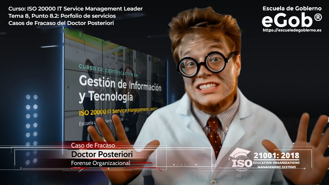 El Doctor Posteriori en uno de sus casos de fracaso