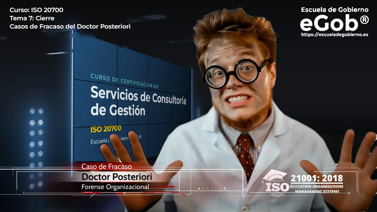 El Doctor Posteriori en uno de sus casos de fracaso