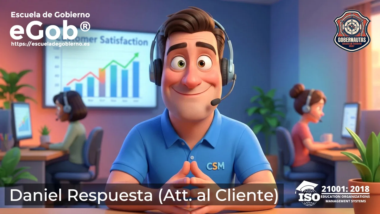 Daniel Respuesta, Responsable de Atención al Cliente, en la aventura de Startup