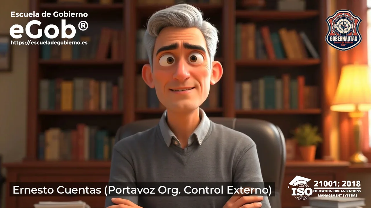 Ernesto Cuentas, Portavoz del Órgano de Control Externo, en la aventura de Administración Pública