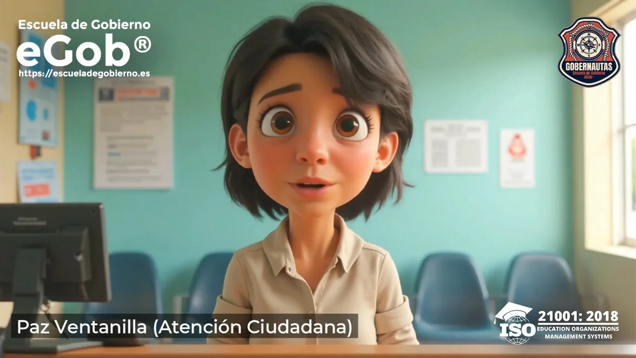 Paz Ventanilla, de Atención Ciudadana, en la aventura de Administración Pública