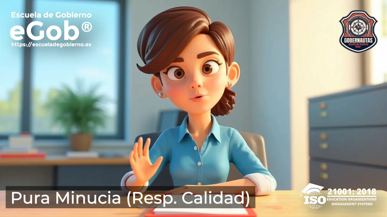 Pura Minucia, Responsable de Calidad, en la aventura de Empresa Privada