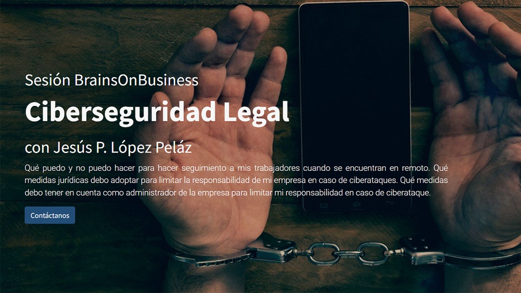 Curso Ciberseguridad Legal