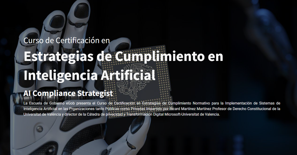 Estrategias de Cumplimiento en Inteligencia Artificial (Directo en Remoto)