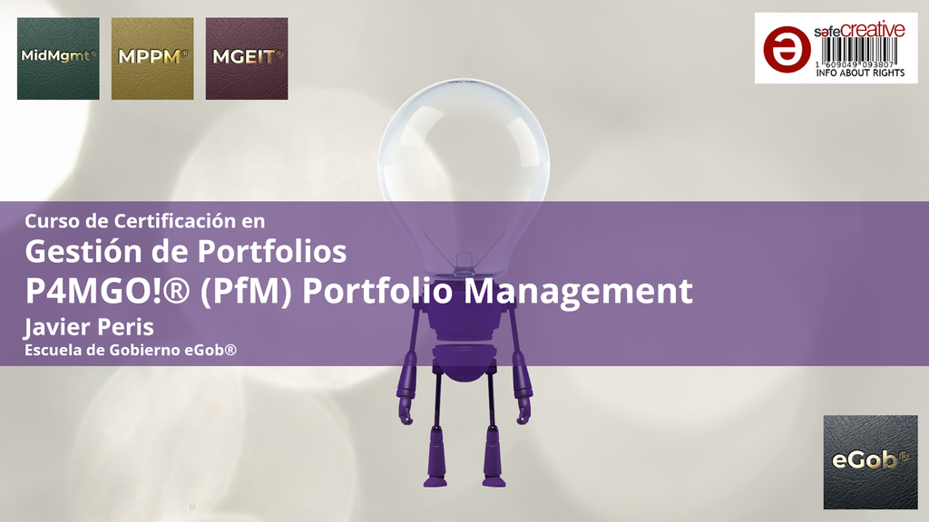 P4MGO!® (PfM) Portfolio Management