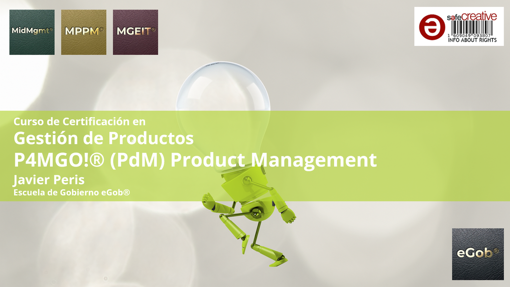 P4MGO!® (PdM) Product Management