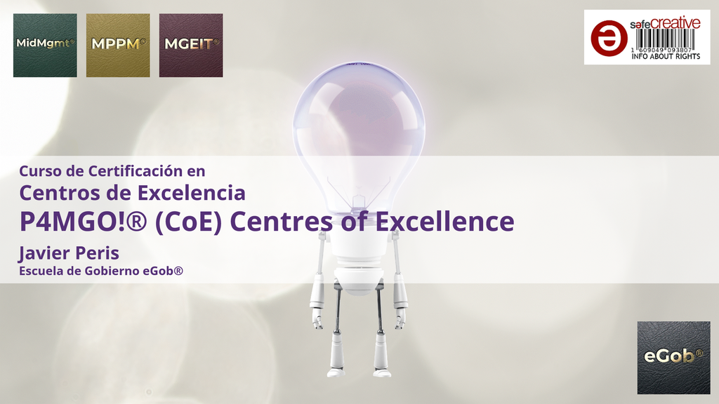 P4MGO!® (CoE) Centres of Excellence