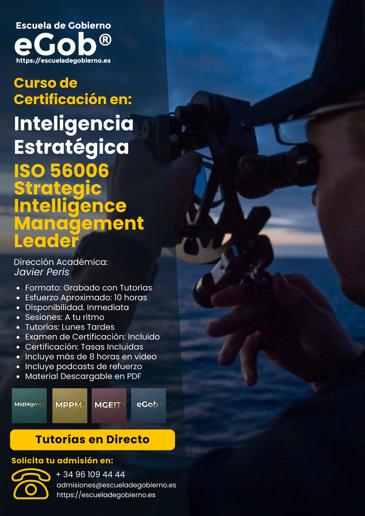 ISO 56006 Strategic Intelligence Management Leader